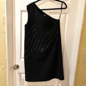 Victoria Beckham One Shoulder Cocktail Dress